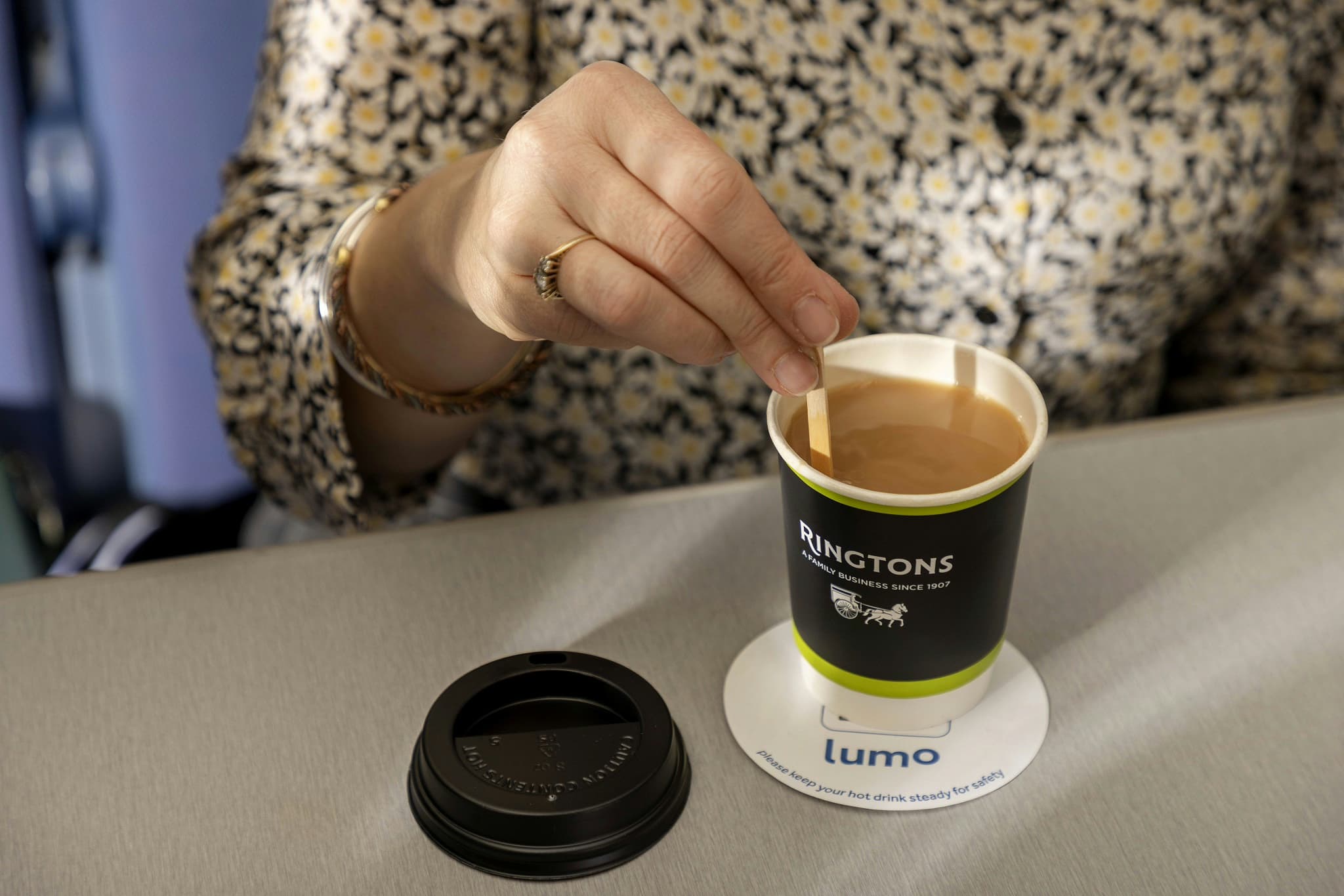 Lumo and Ringtons Surprise Passengers with Free Tea and Coffee for Random Acts of Kindness Day