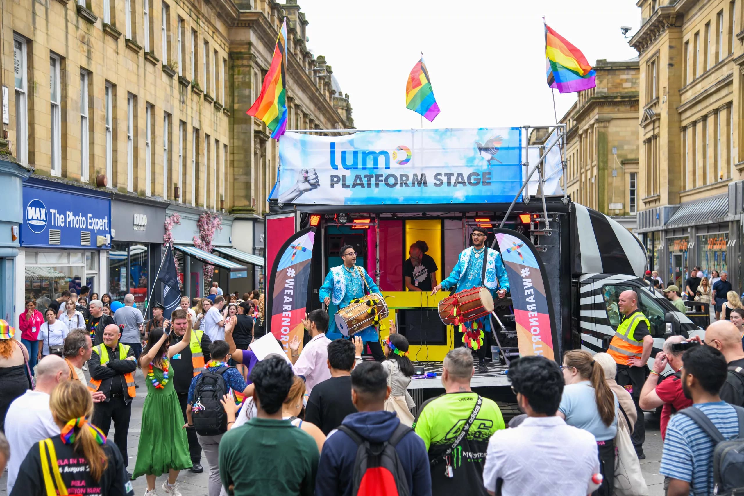 All Aboard for Pride! Lumo Powers Up Newcastle’s Celebration with Music, Markets and More