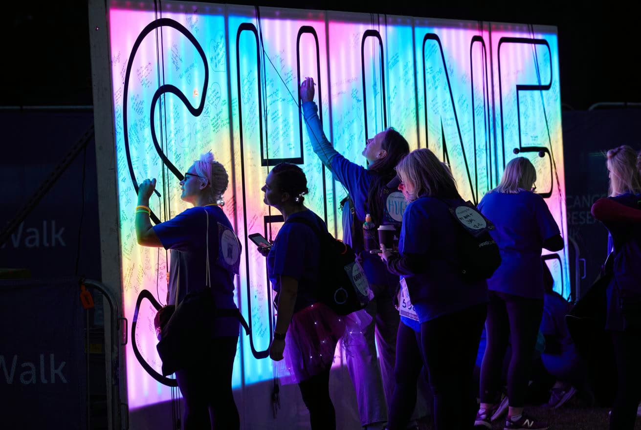 Join Newcastle’s Glow: Shine Night Walk for Cancer Research Returns This October