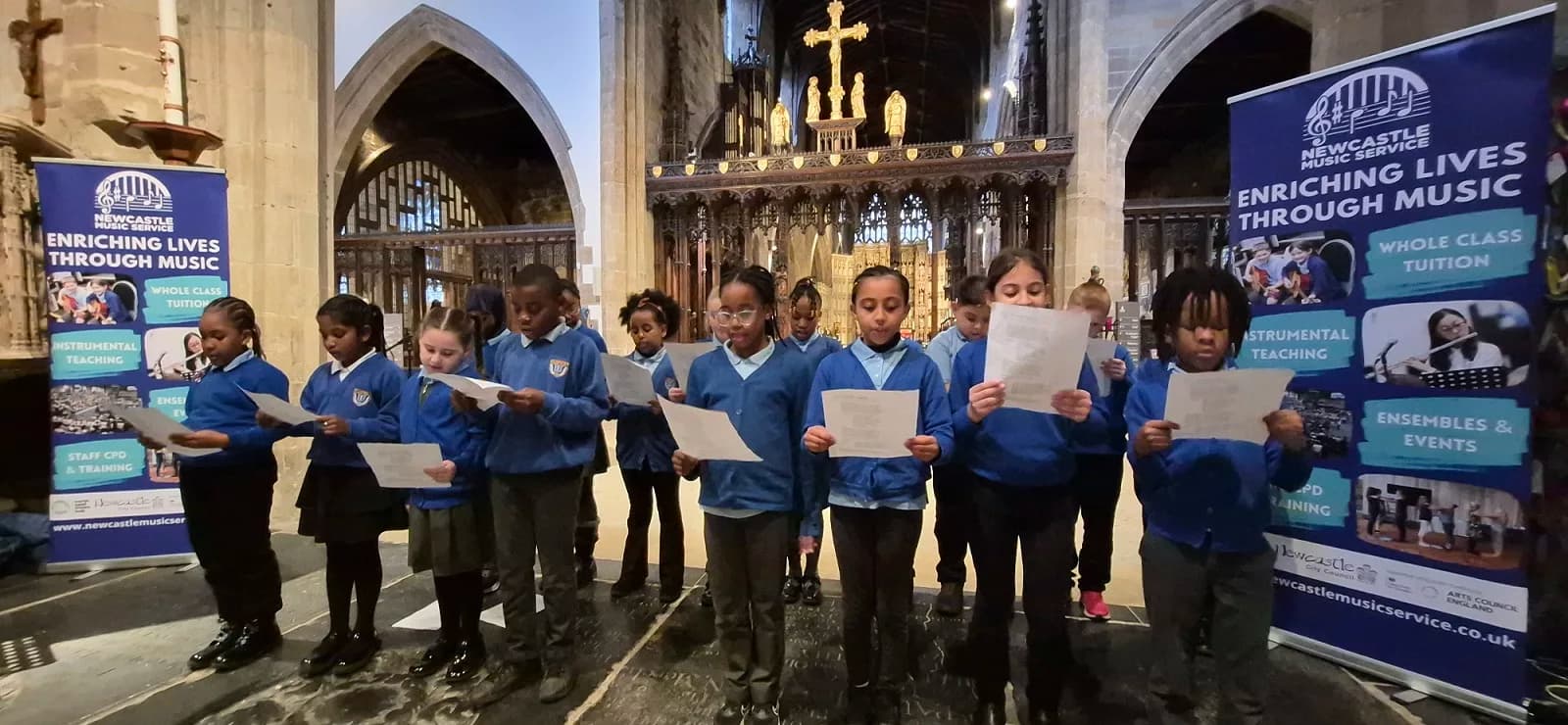 Byker Pupils Shine in Citywide Choir Celebration at Newcastle Cathedral