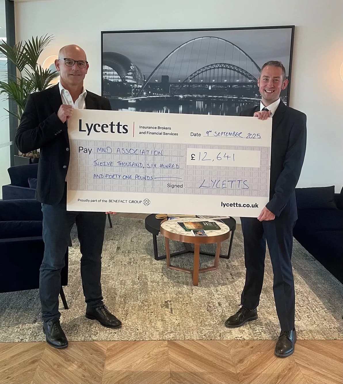 Newcastle CEO’s Epic Fundraiser for Motor Neurone Disease Association