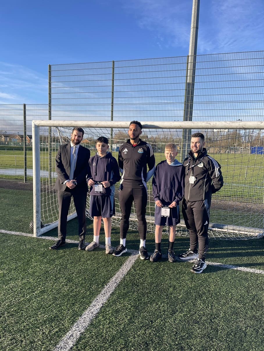 BBC Match of the Day Highlights Benfield School’s Partnership with Newcastle United Foundation