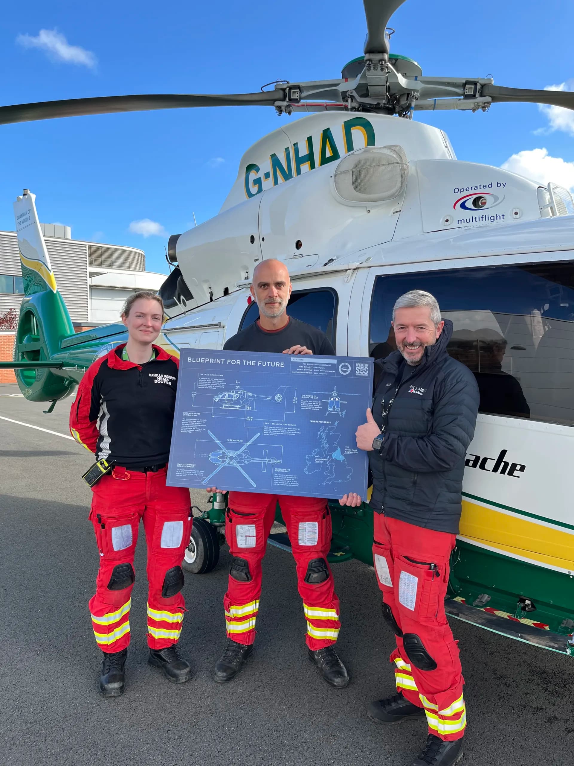 Great North Air Ambulance Service Appeal Passes £1 Million Milestone