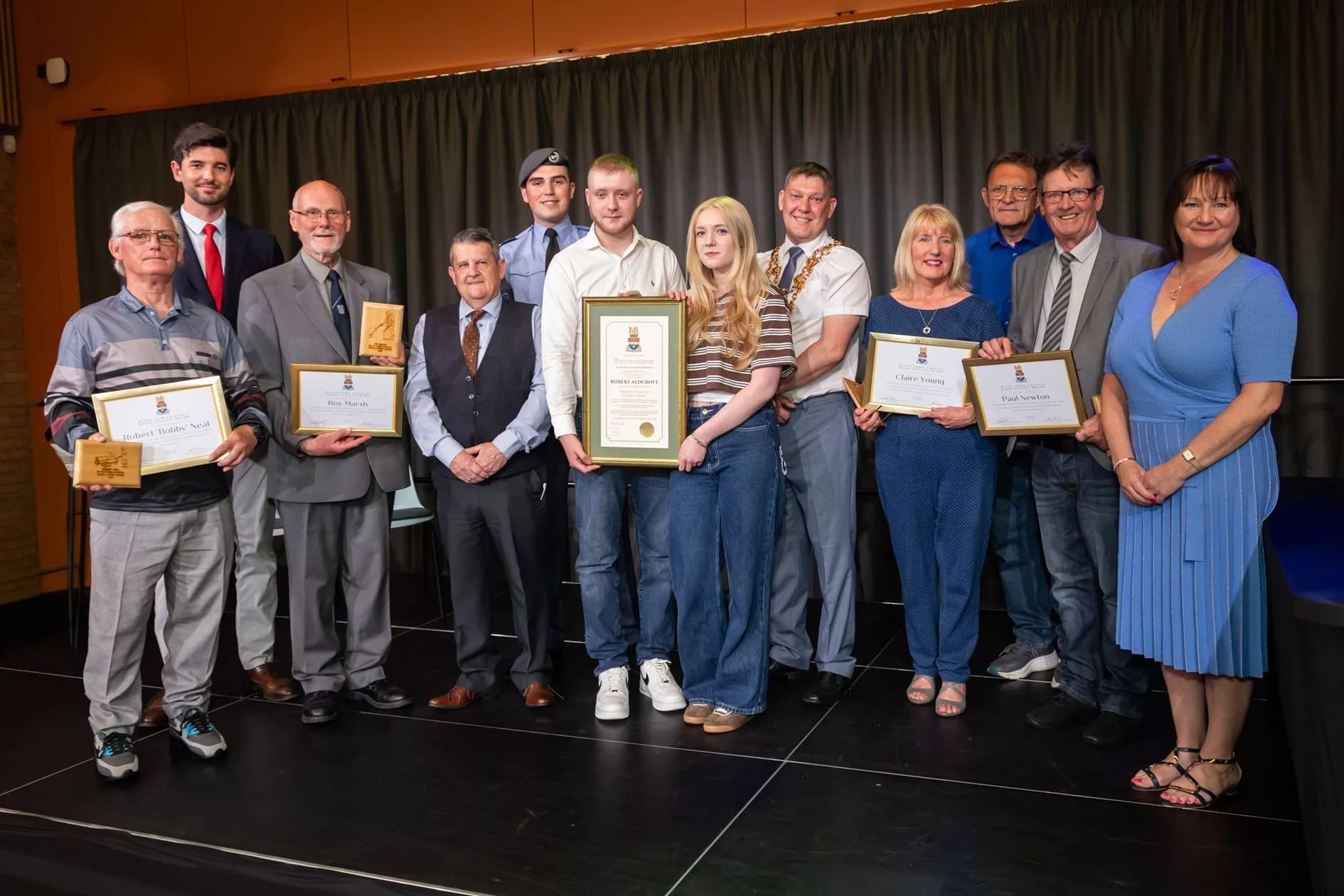 Blyth Community Champions Honoured at Annual Civic Awards Ceremony