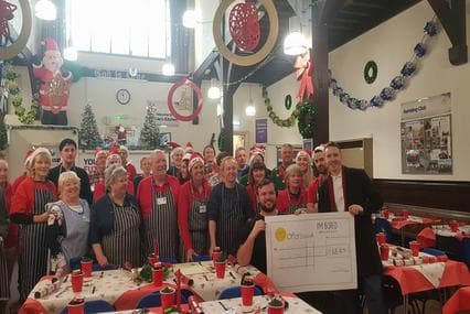 Buy a Homeless or Vulnerable Local Person Christmas Lunch for Just £5.00
