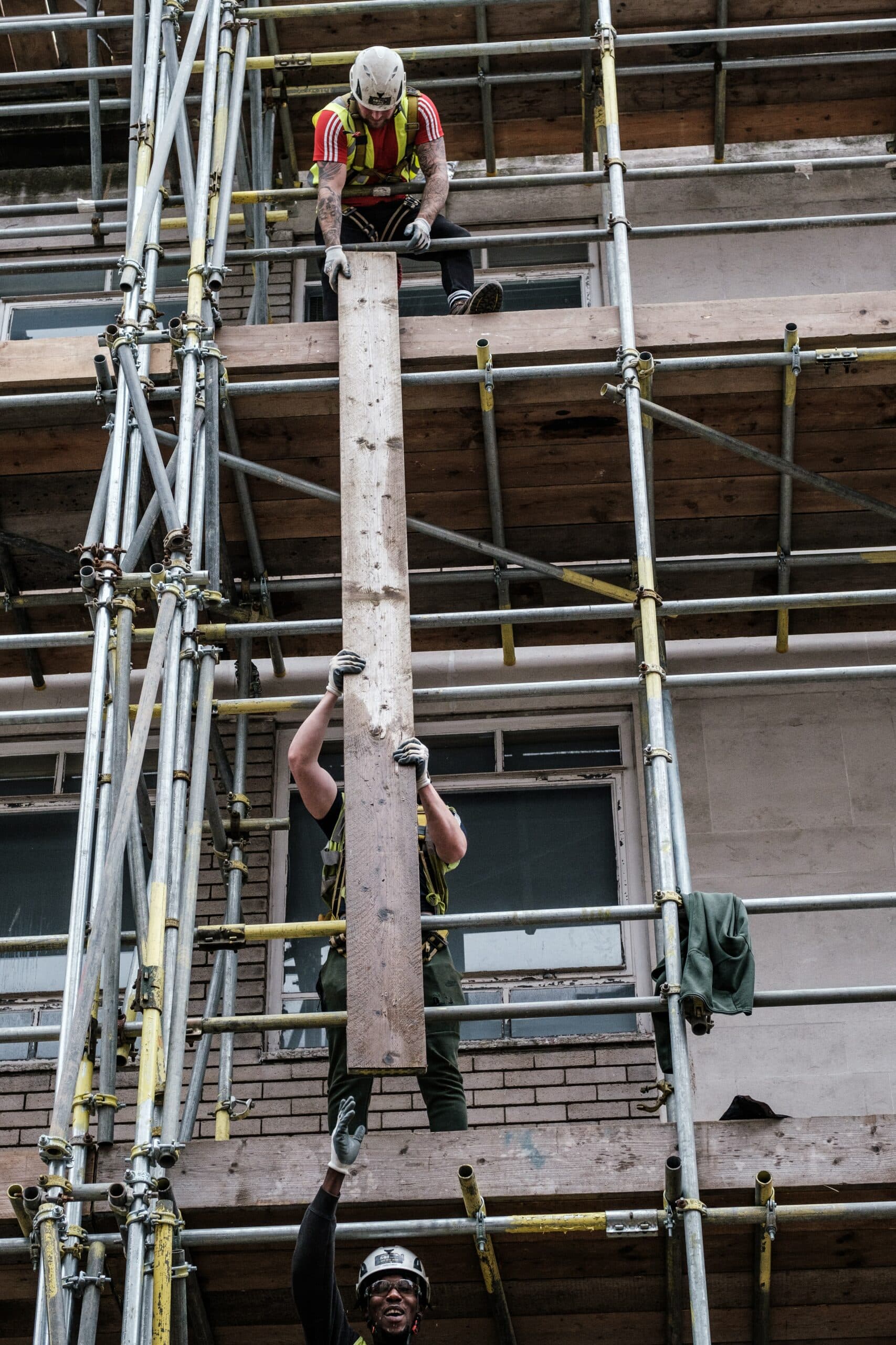 Scaffolding: Best Job for Sunset Appreciation