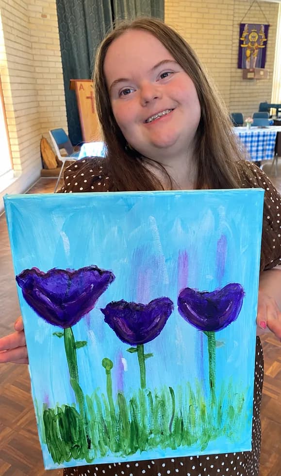 Artists from Down’s Syndrome North East Open New Exhibition at The Alnwick Garden