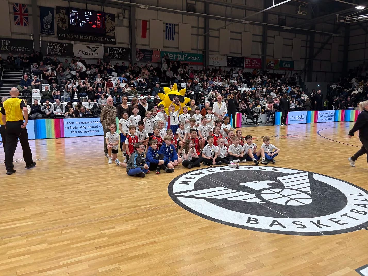 Young North Tyneside Stars Seal Comeback Victory at Newcastle Eagles vs London Lions Clash