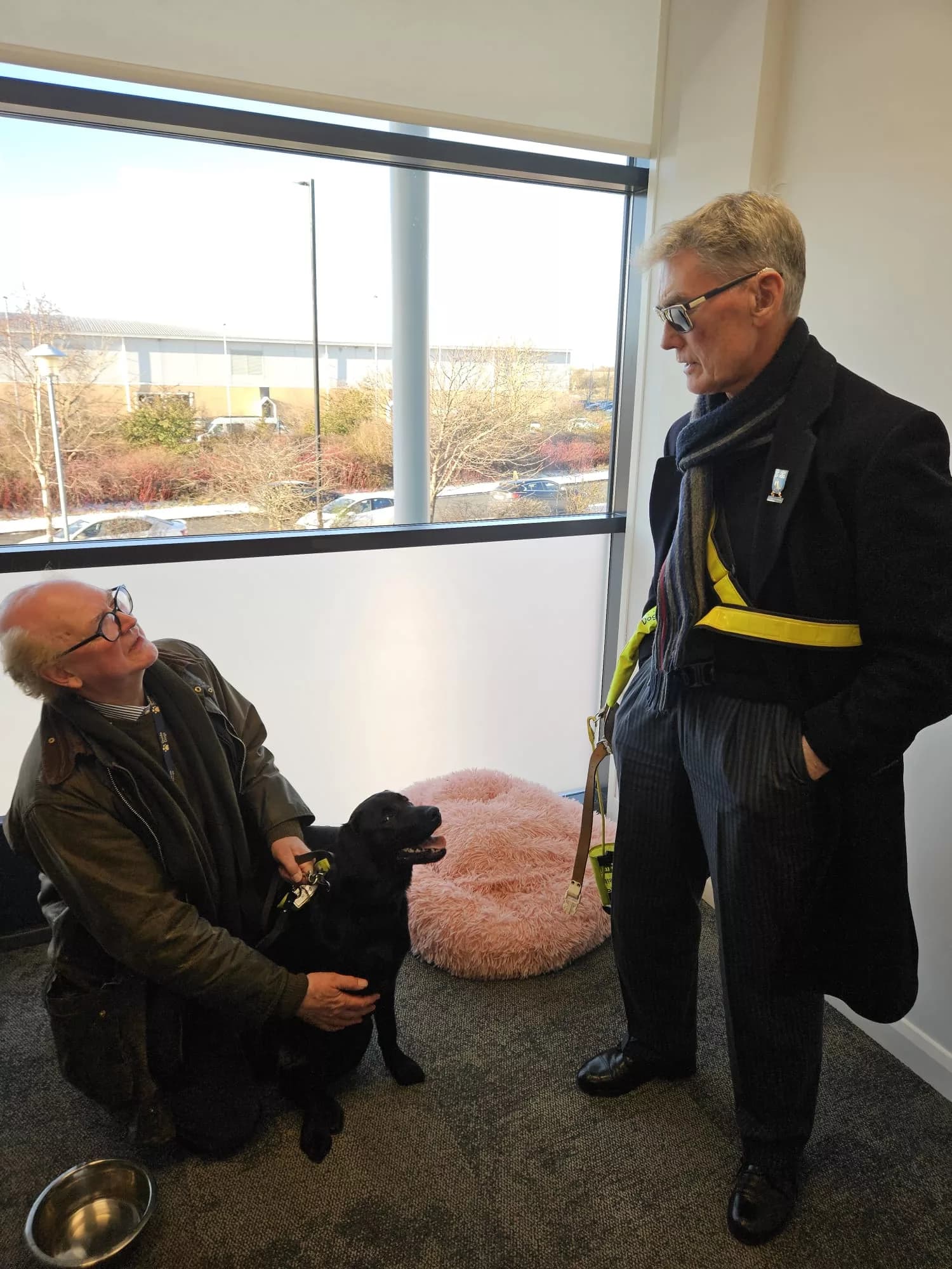 Guide Dogs Celebration: Ex-England Player Dave Thomas Raises £100,000 in Honour of Beloved Guide Dog