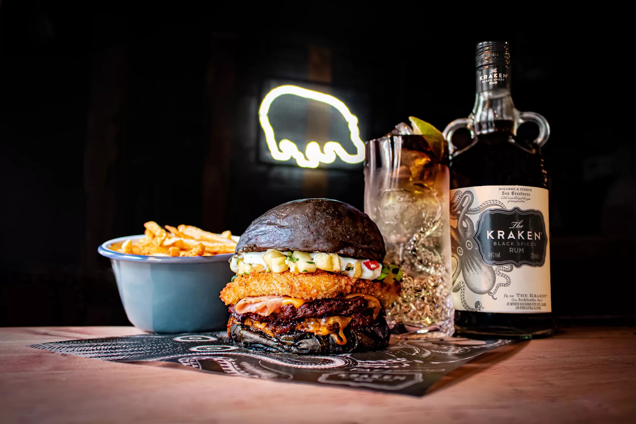 Hippo vs Kraken: Fat Hippo’s Epic New Burger Collaboration Lands in the UK