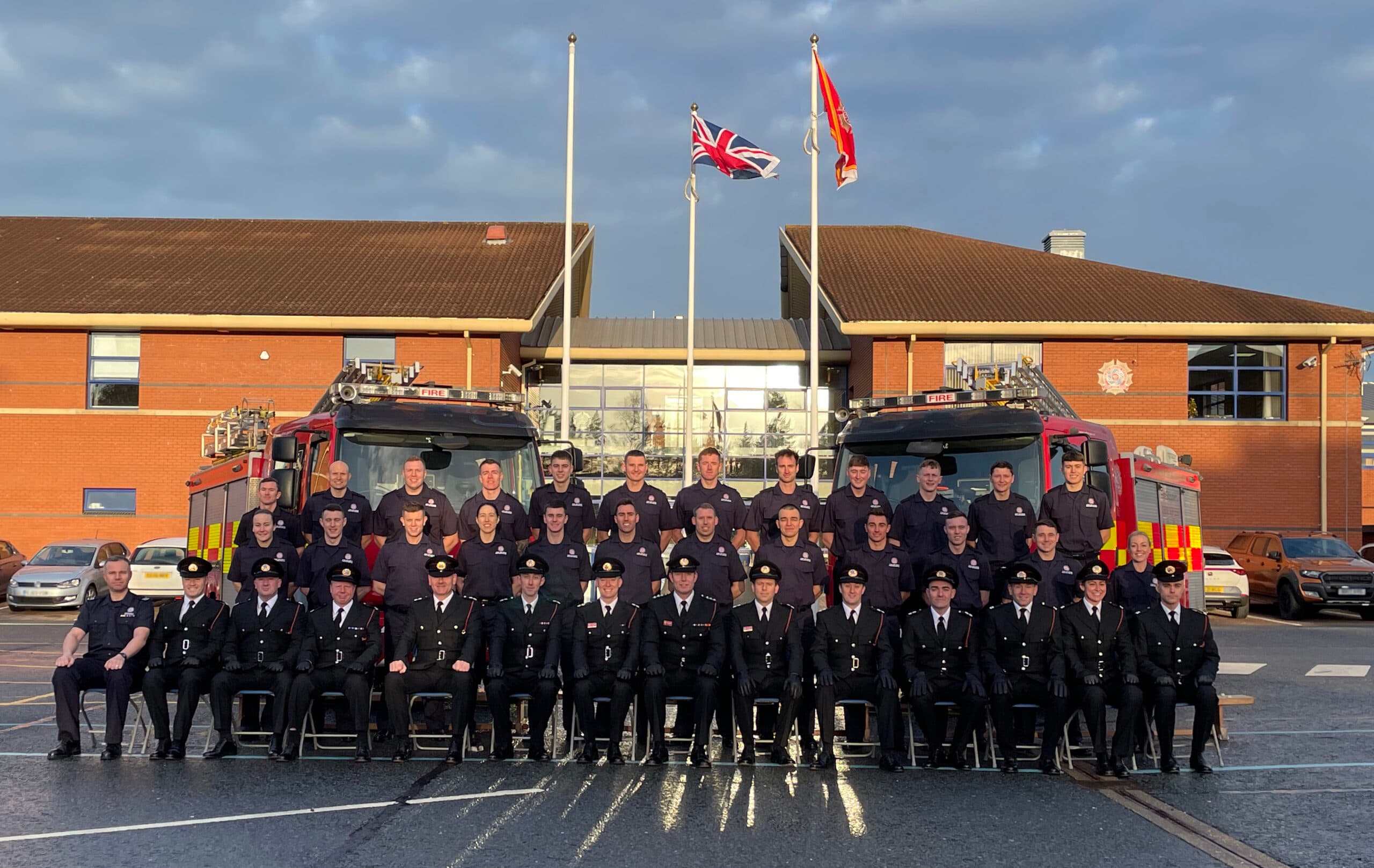 24 New Firefighters Graduate Just in Time for the Festive Season in Tyne and Wear!