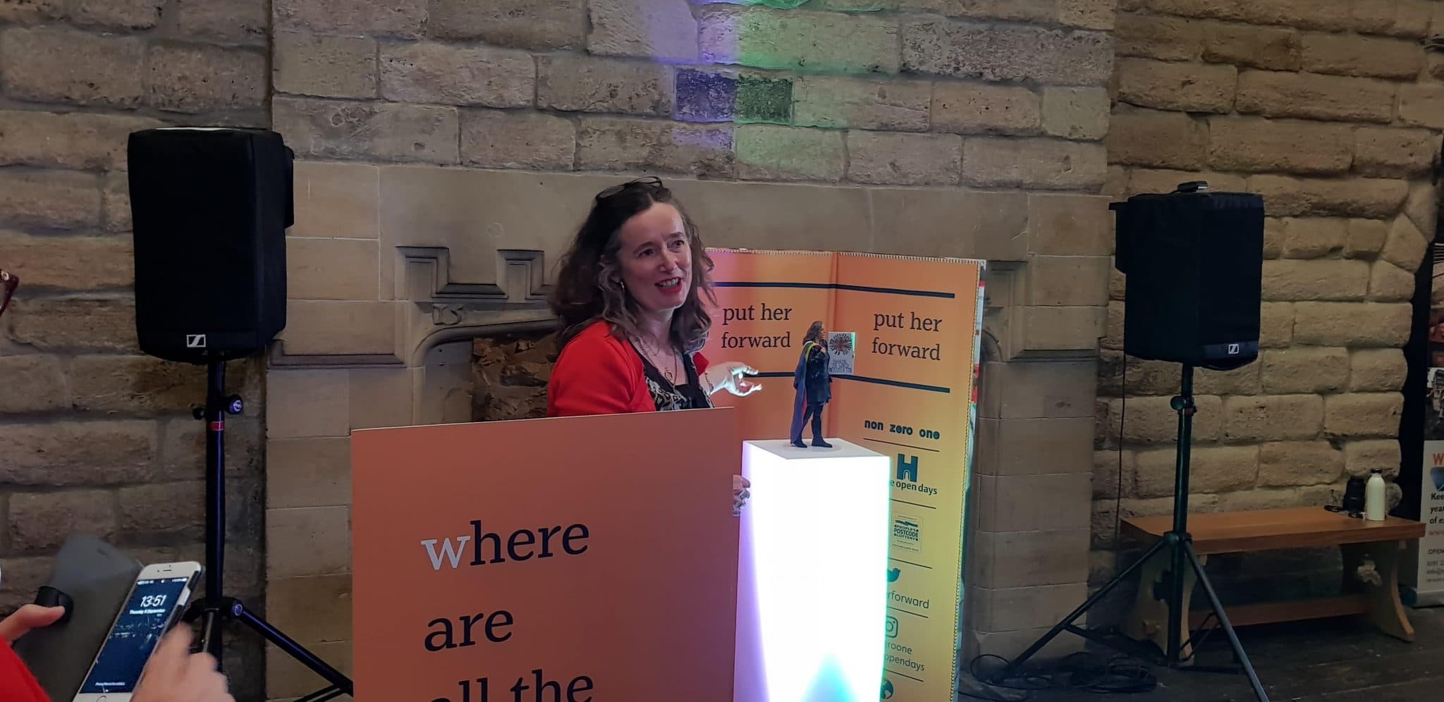 Newcastle Theatre Director Gets 3D Printed Statue