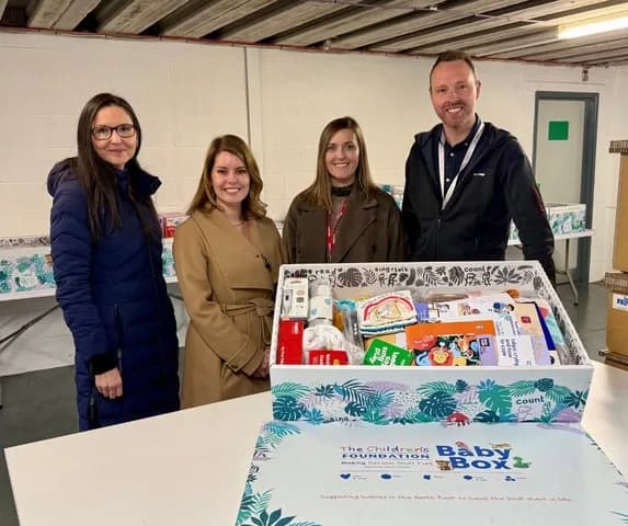 North East Baby Box Scheme Reaches 3,000 Families This Christmas