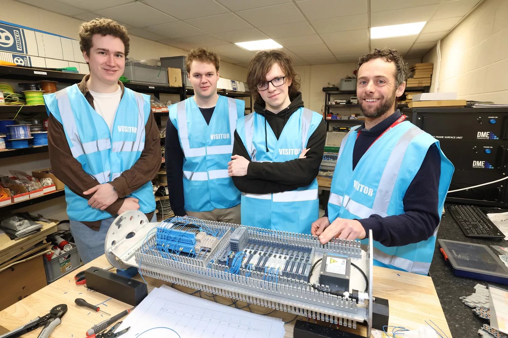 Newcastle School Strengthens Industry Links Through Engineering Visit