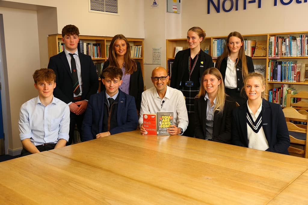 Matthew Syed Inspires Pupils at Dame Allan’s Schools to Embrace Failure as a Path to Success