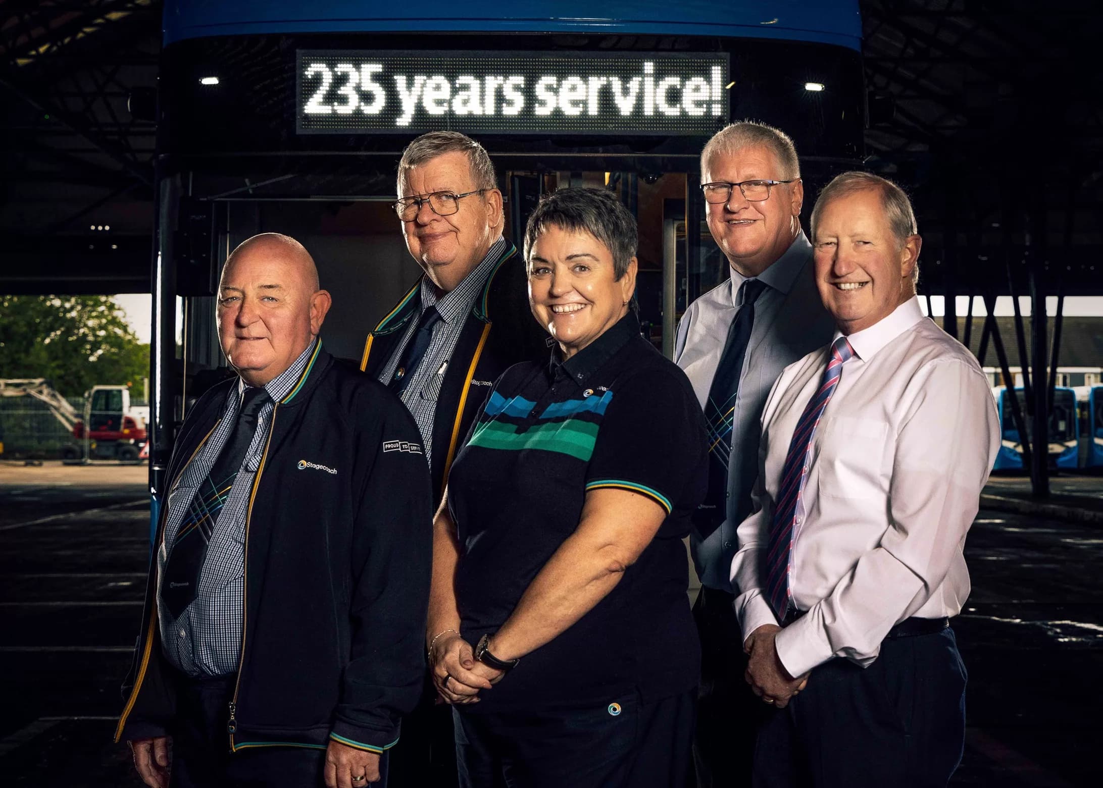 Meet the North East Bus Workers Who Have Dedicated More Than Two Centuries to Public Transport