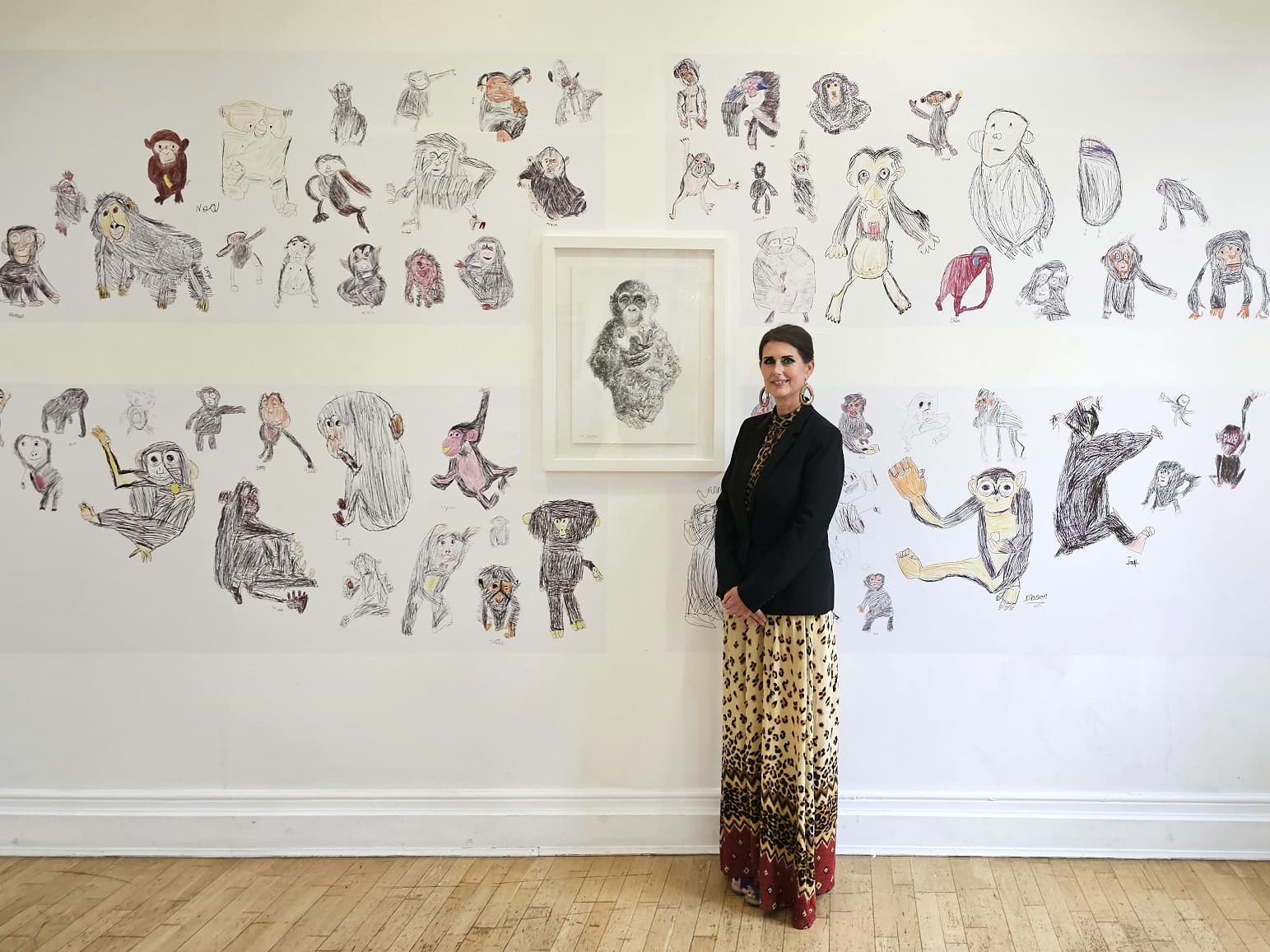 Art for Conservation: Jane Lee McCracken’s Talk and Charity Auction for Chimpanzees