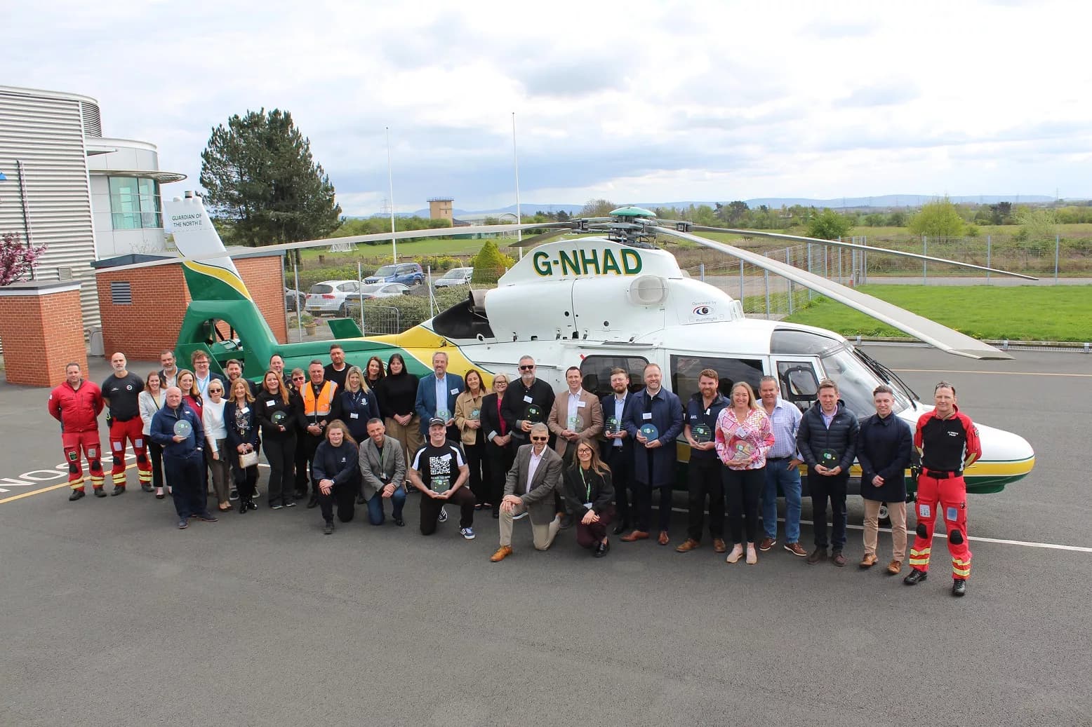 North East Businesses Raise Over £235,000 for Air Ambulance Charity