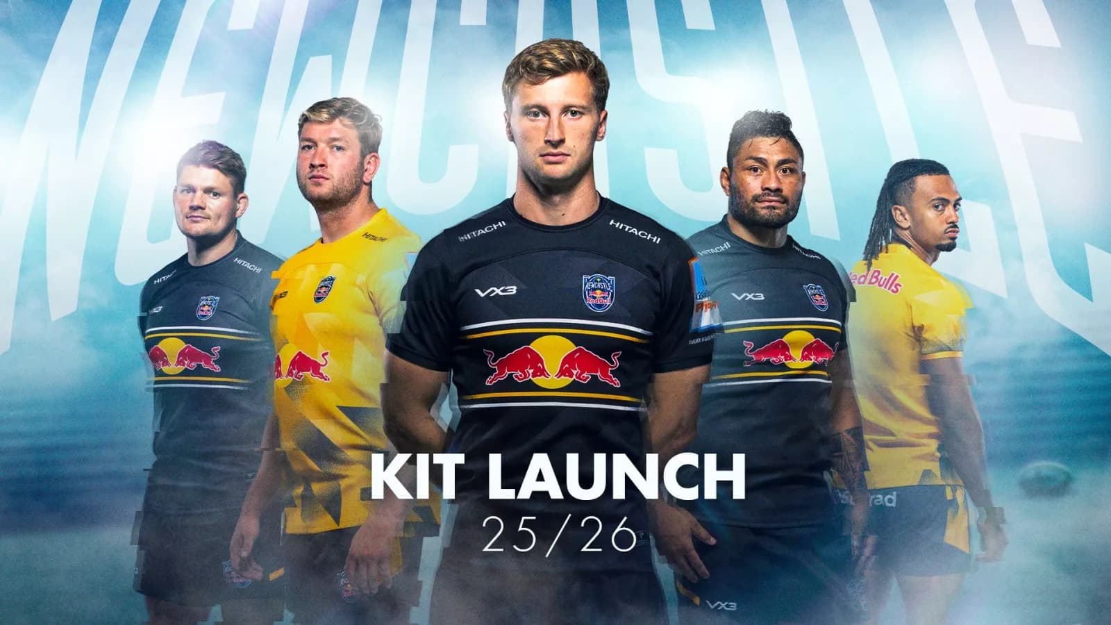 Newcastle Red Bulls Launch New Crest and Kit Ahead of Harlequins Clash