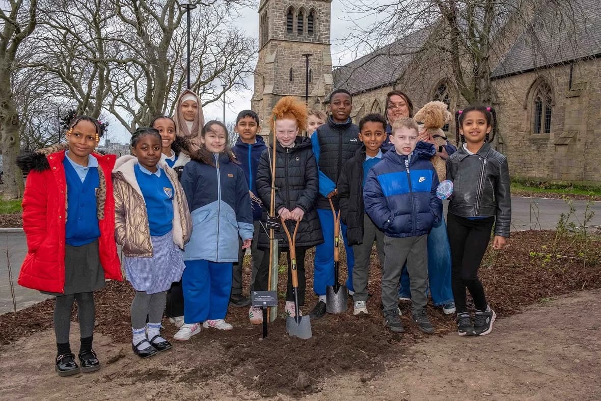 Byker Pupils Plant Sycamore Gap Sapling in Symbol of Hope