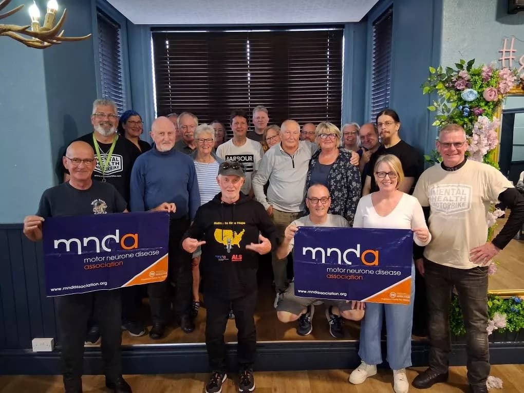 Newcastle Biker Rides 10,000 Miles Across the US in Memory of Sister Lost to MND