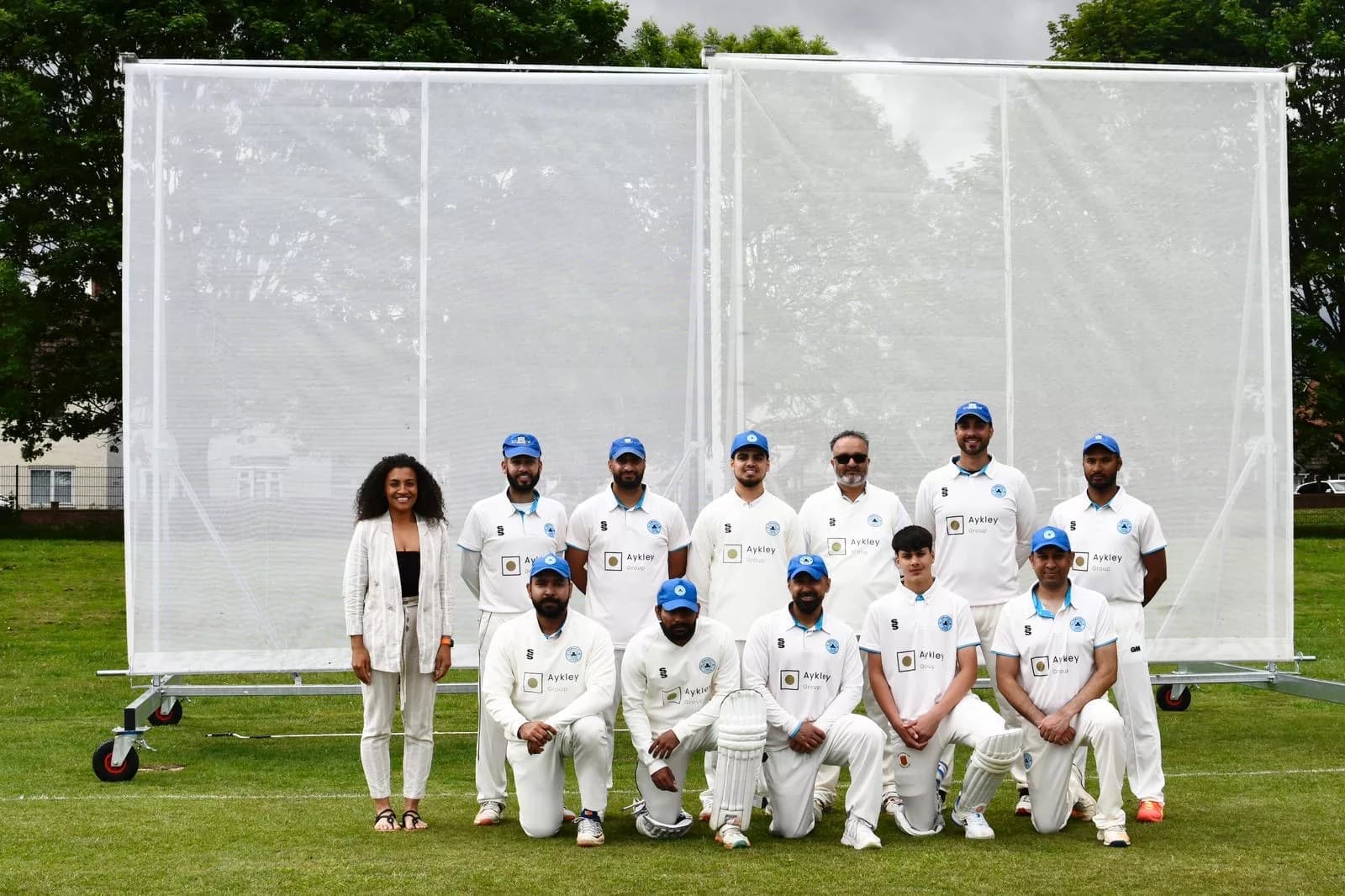 Newcastle City Cricket Club Steps Up with New Sightscreens Thanks to Local Grant