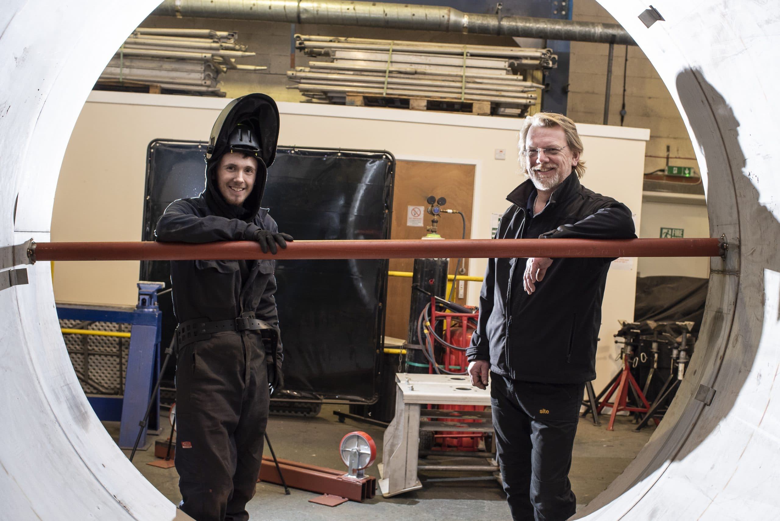 Fabrication Boss is Made Up with Firm’s Progress
