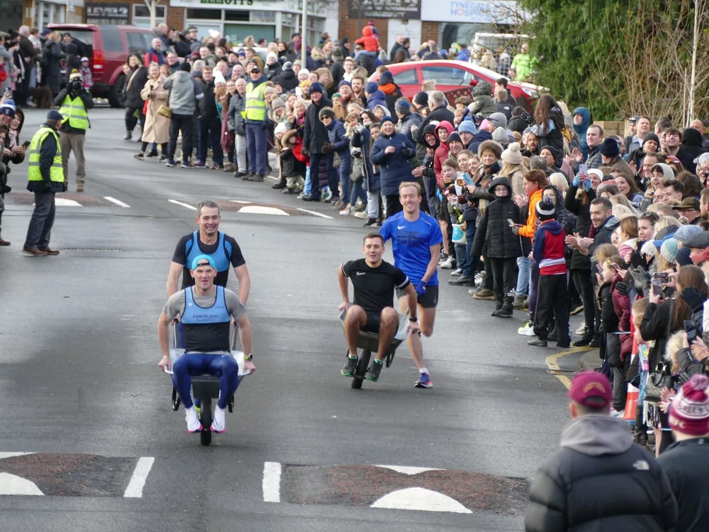 Ponteland Wheelbarrow Race Saved by Local Business Support