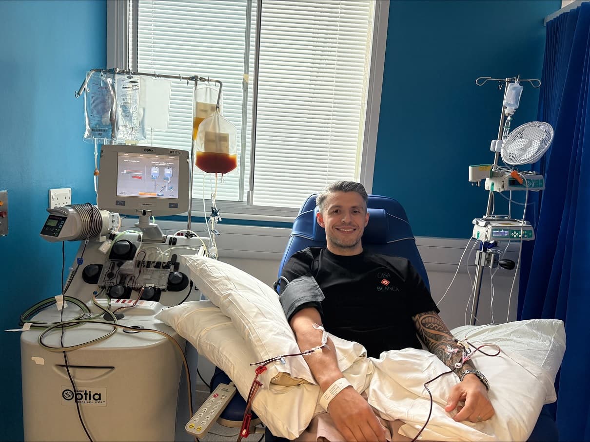 Gateshead Dad Donates Stem Cells to Save a Stranger’s Life