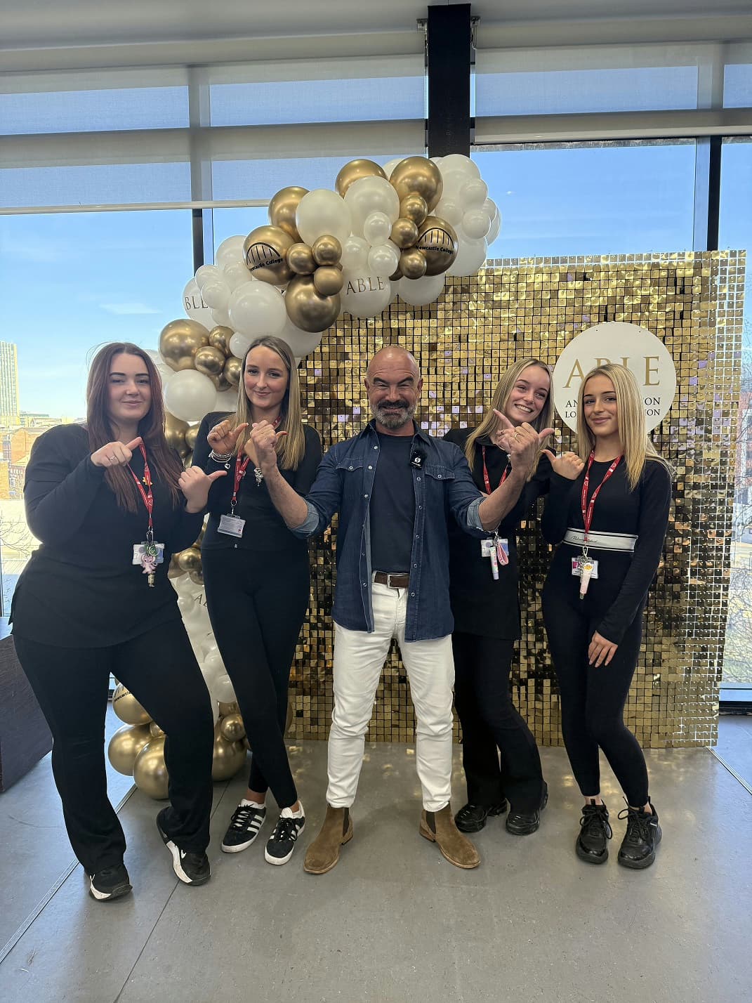 Newcastle College Joins Forces with Andrew Barton’s ABLE Programme to Transform Hairdressing Education