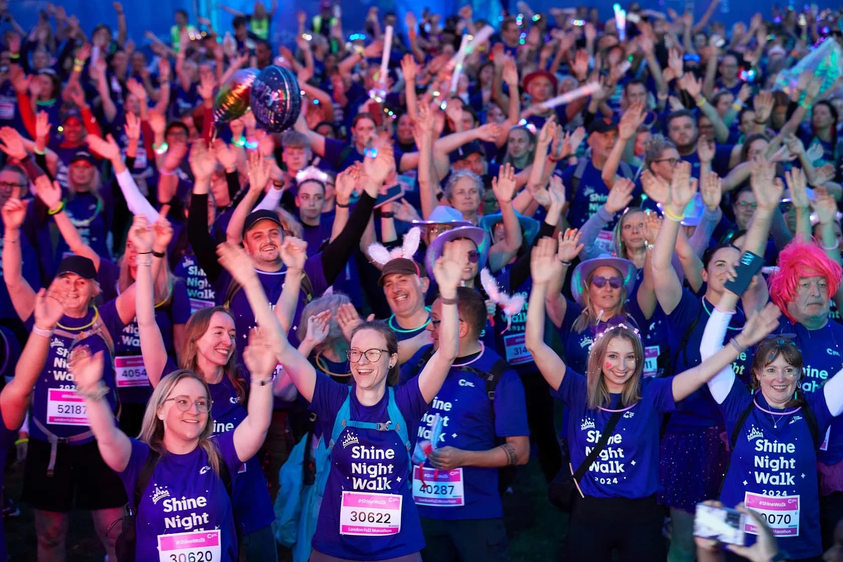 Newcastle’s Streets to Glow for Cancer Research UK’s Shine Night Walk