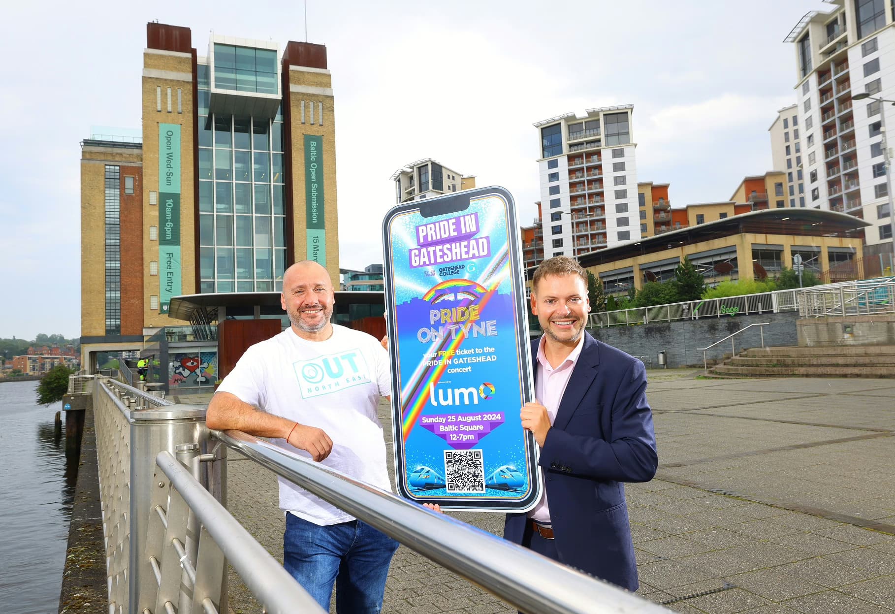 Gateshead Pride to Close with a Spectacular Free Concert at Baltic Square