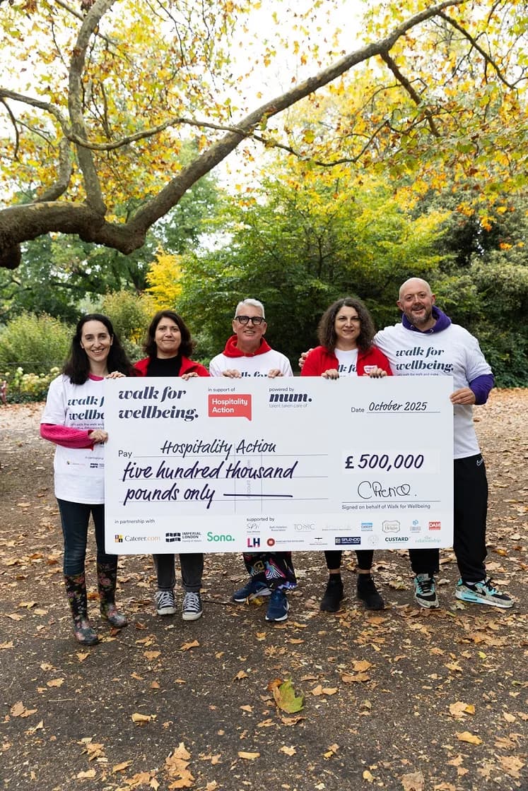 Walk for Wellbeing Unites UK Hospitality, Smashes Fundraising Milestone