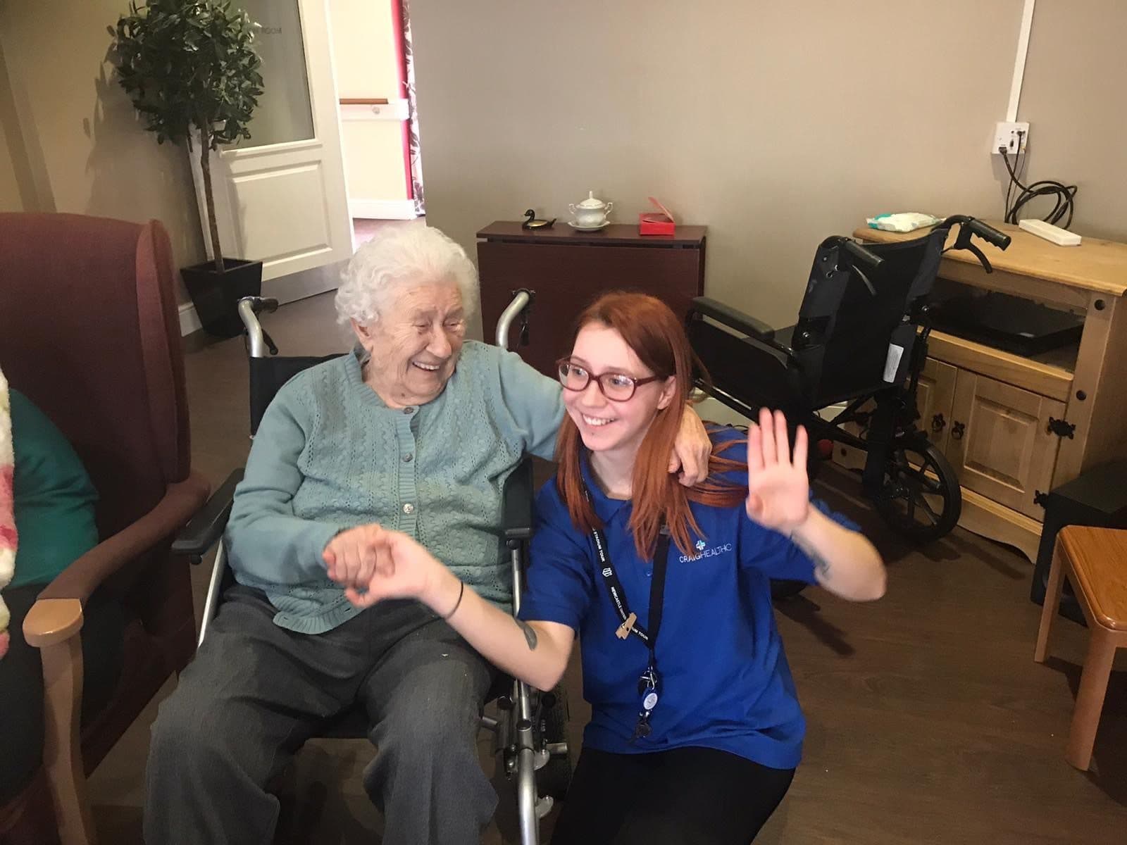 Alfie Dobson Entertains Cramlington House & West Farm Care Centre