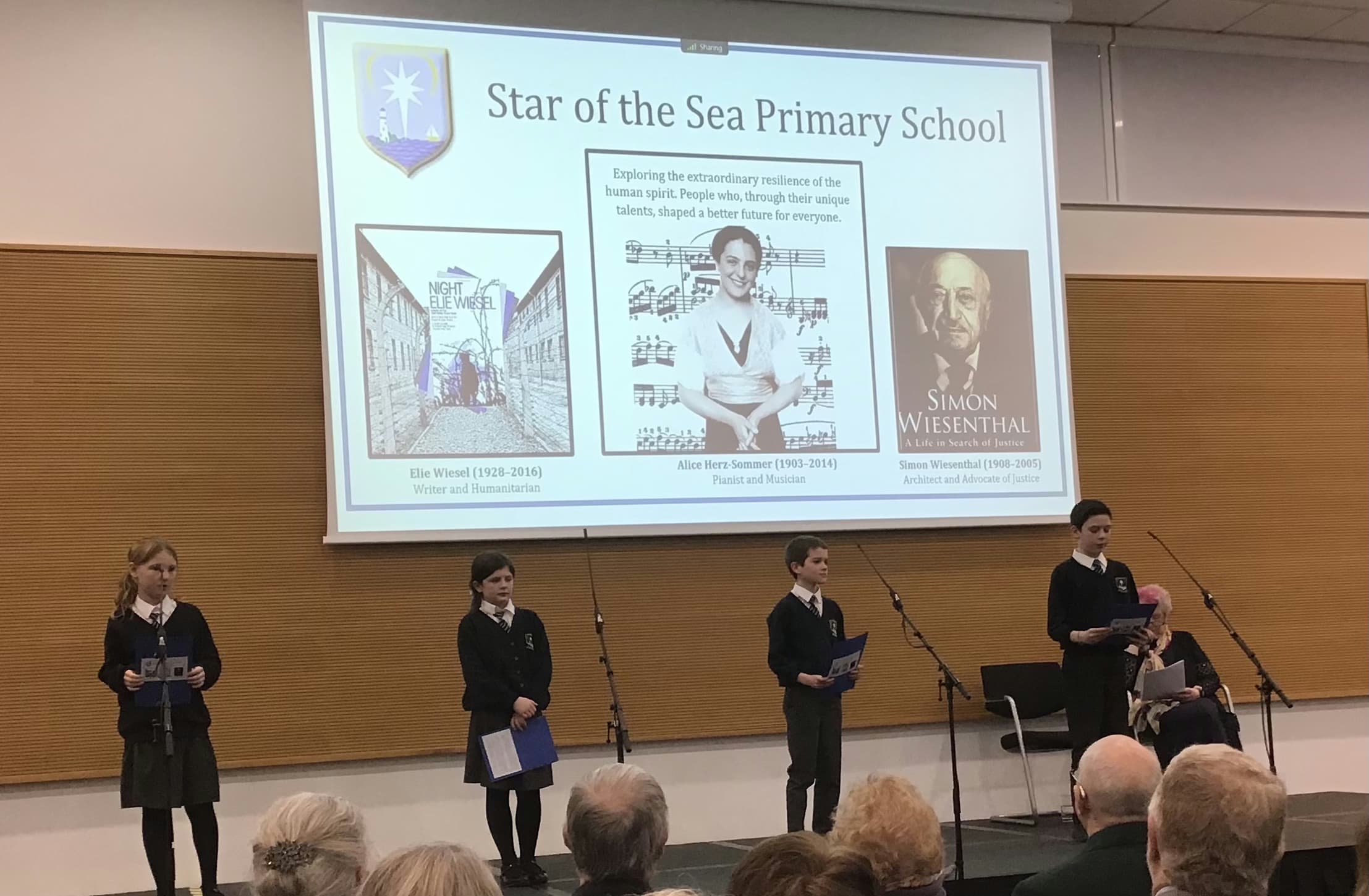 Whitley Bay Pupils Honour Holocaust Memorial Day with Readings and Artwork