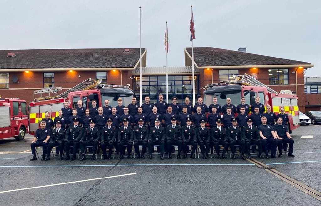 Early Christmas for the New Firefighter Recruits
