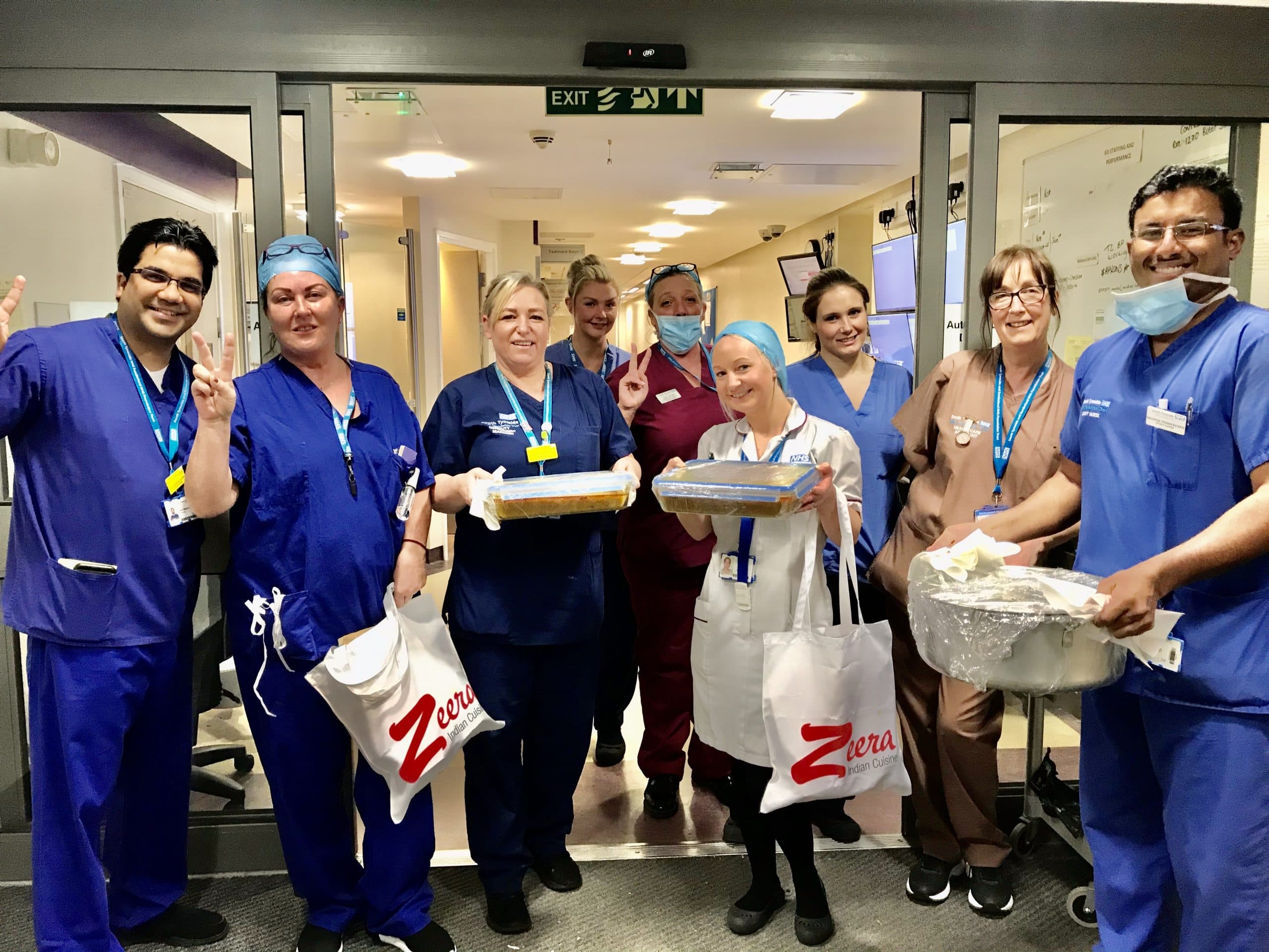 Zeera Restaurant Provides Banquets for South Tyneside Hospital Staff