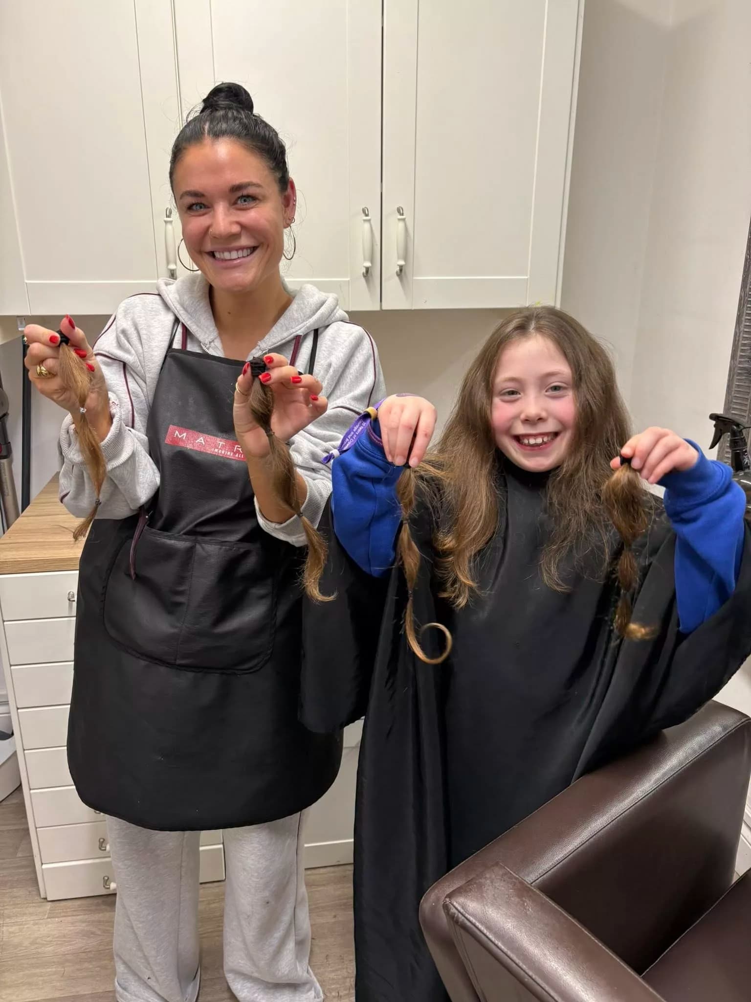 Newcastle Schoolgirl Donates 12 Inches of Hair to Help Children with Cancer