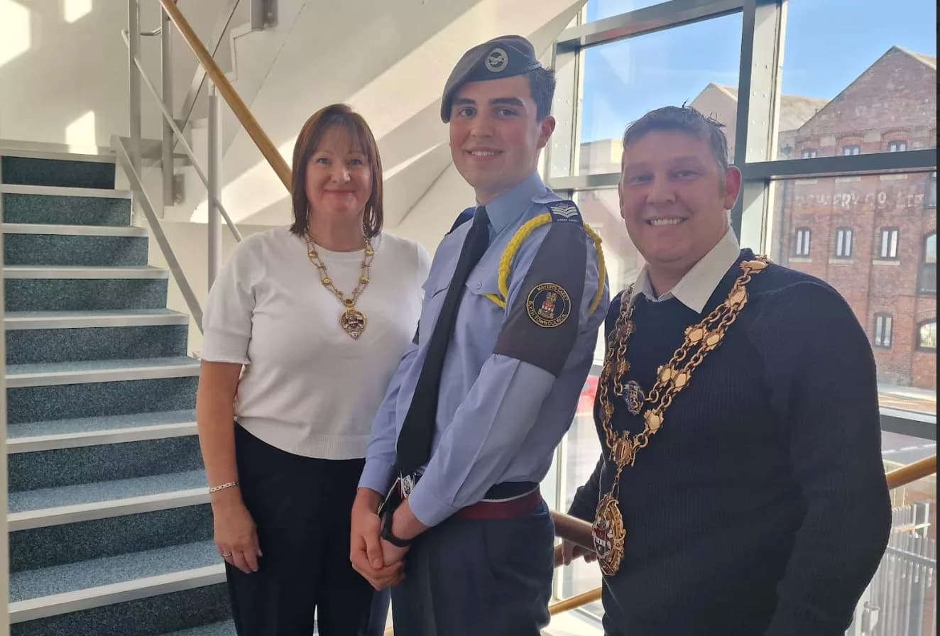 Blyth Appoints First-Ever Mayoral Cadet