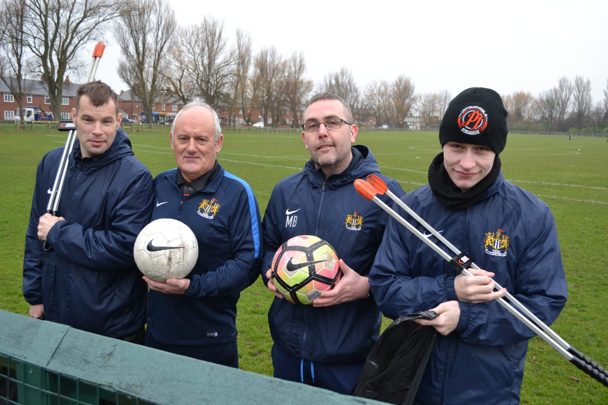 Newcastle East End Football Club to Show Litter the Red Card