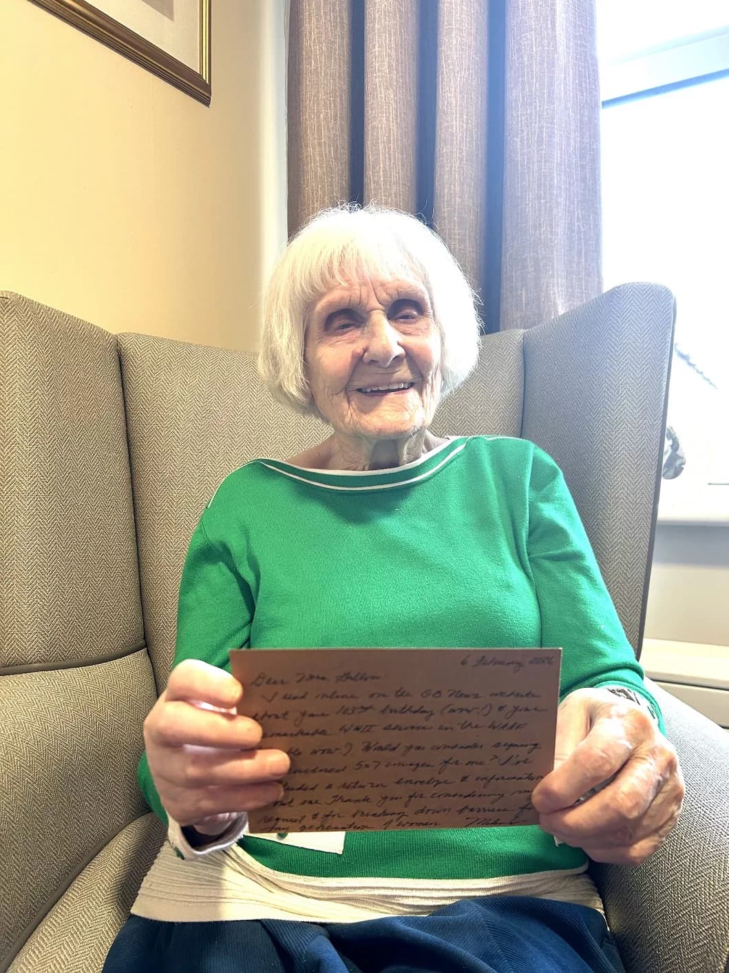 103-Year-Old North East War Veteran Gains US Pen Pal