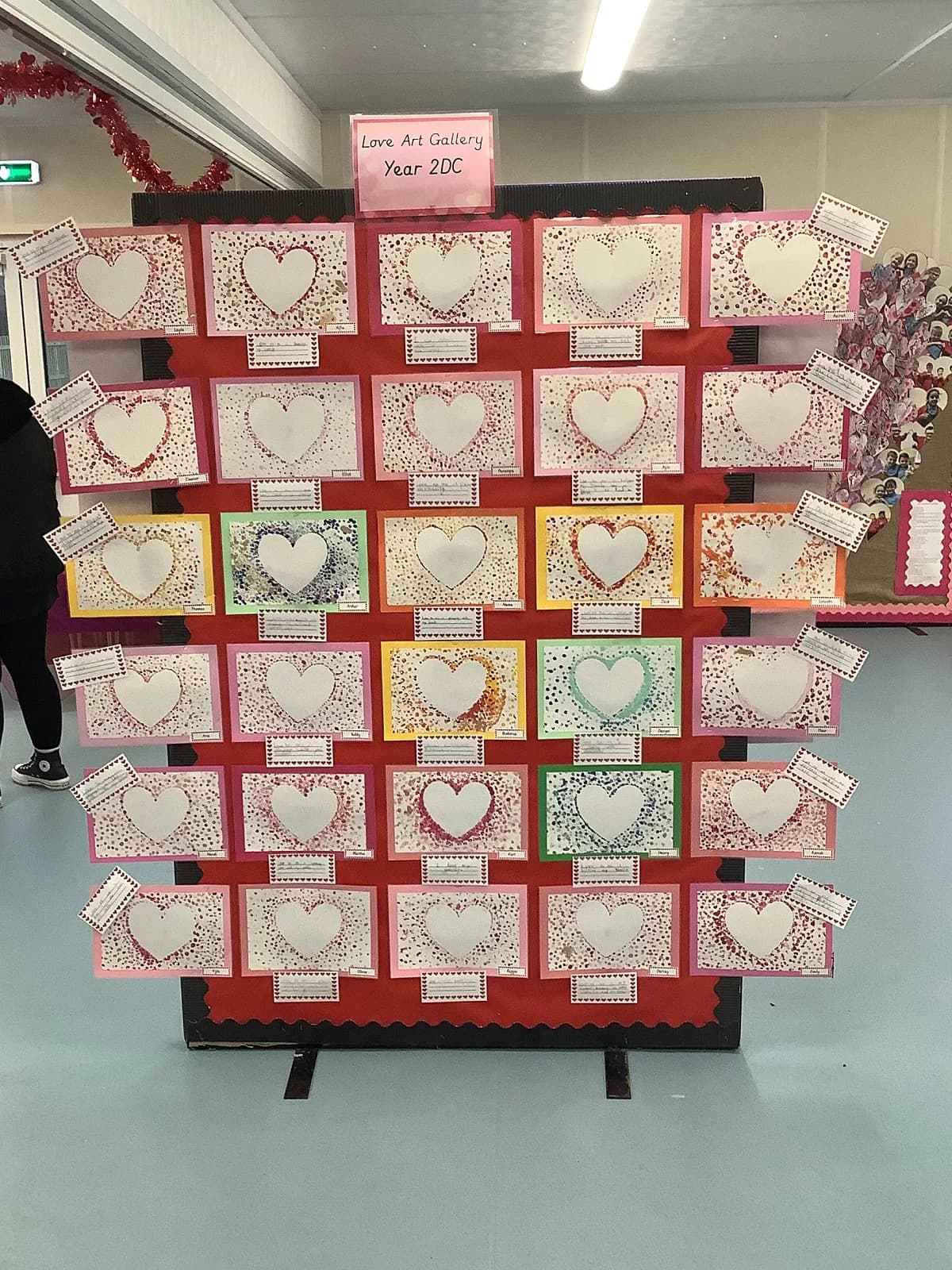 Pupils’ Artwork Warms Hearts at St John Vianney’s Love Art Gallery