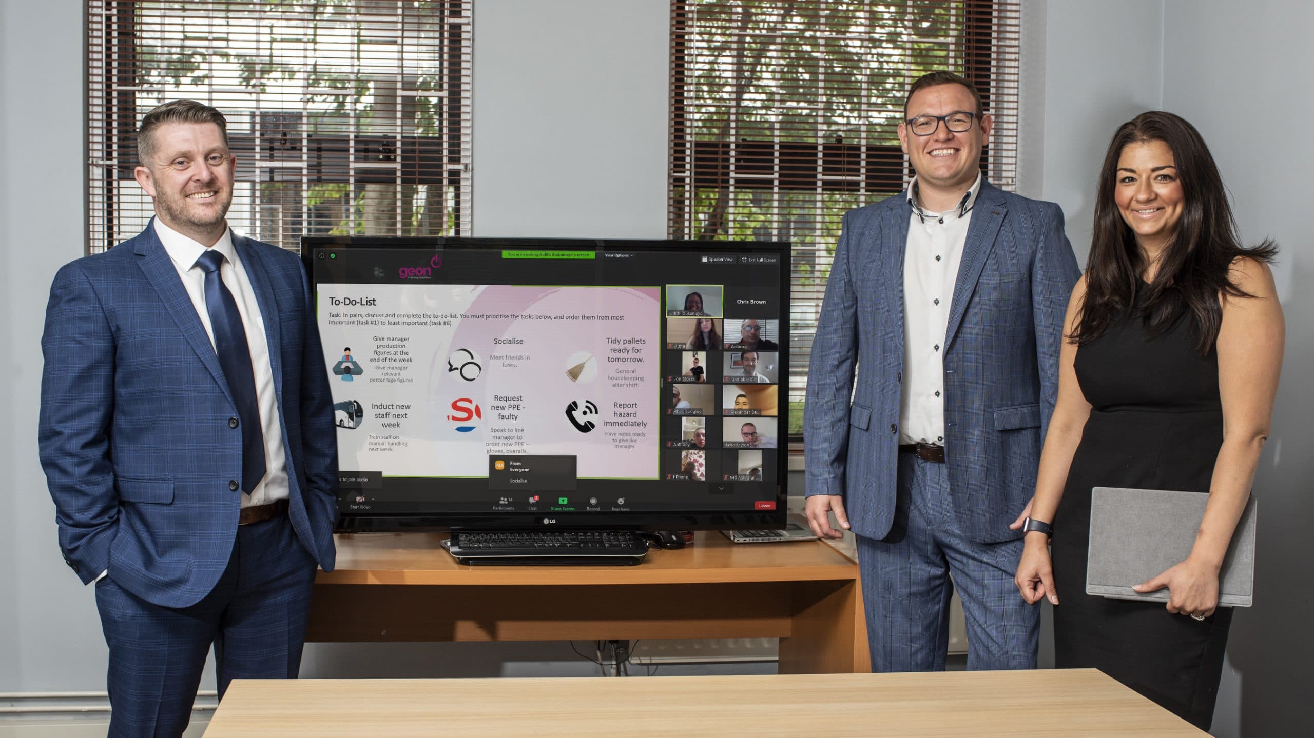 Geon Training Moves Their Classrooms Online