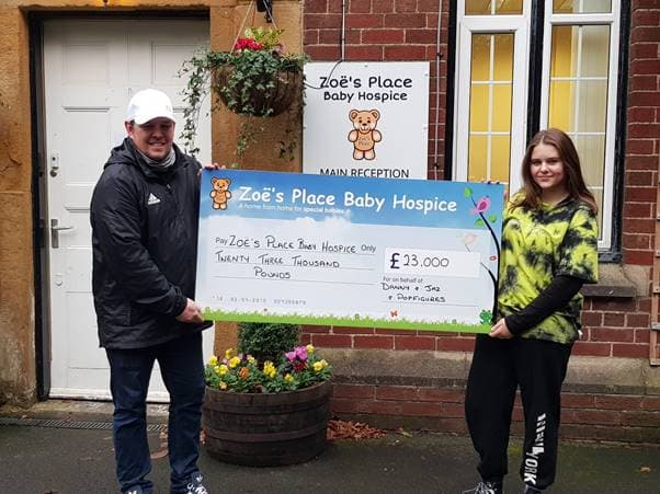 Middlebrough Father And Daughter Raise Thousands Of Pounds For Zoë’s Place Baby Hospice