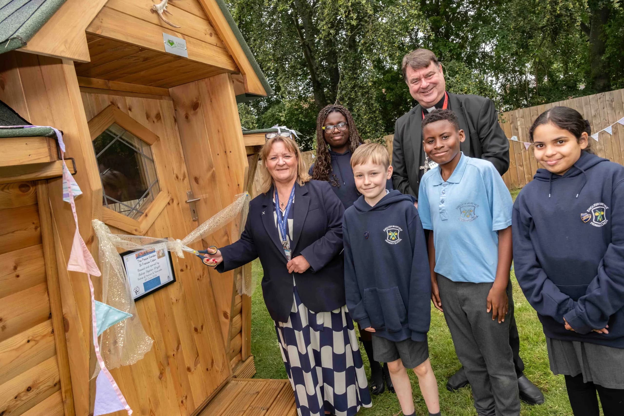 New Outdoor Spaces Mark Jubilee Year Of St Francis At English Martyrs’ Catholic Primary