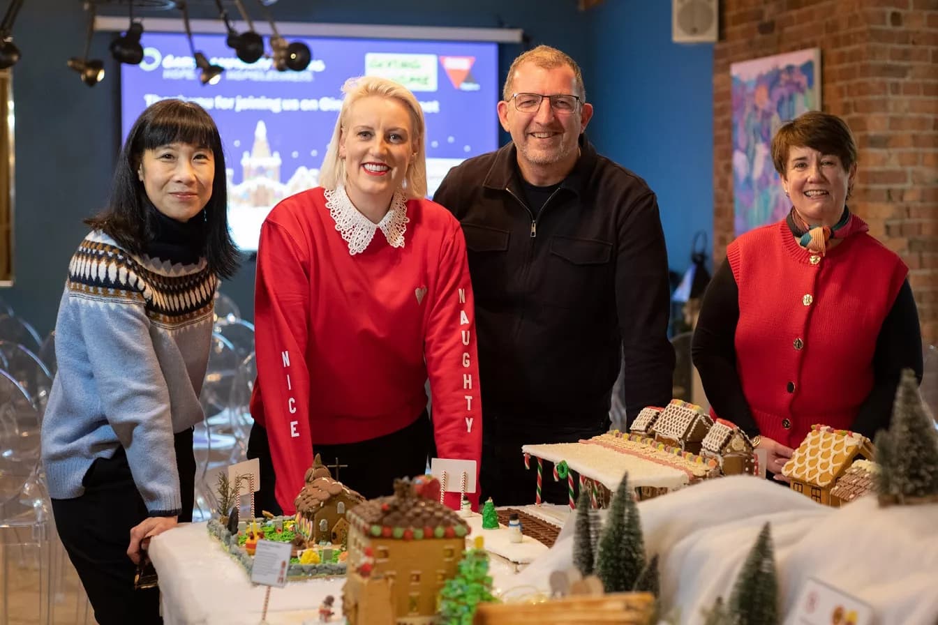Festive Gingerbread Creations Help Tackle Homelessness in the North East