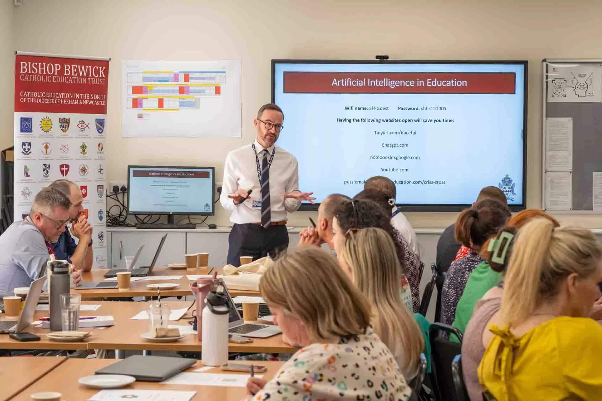 AI in Education Takes Centre Stage at Bishop Bewick Trust CPD Day