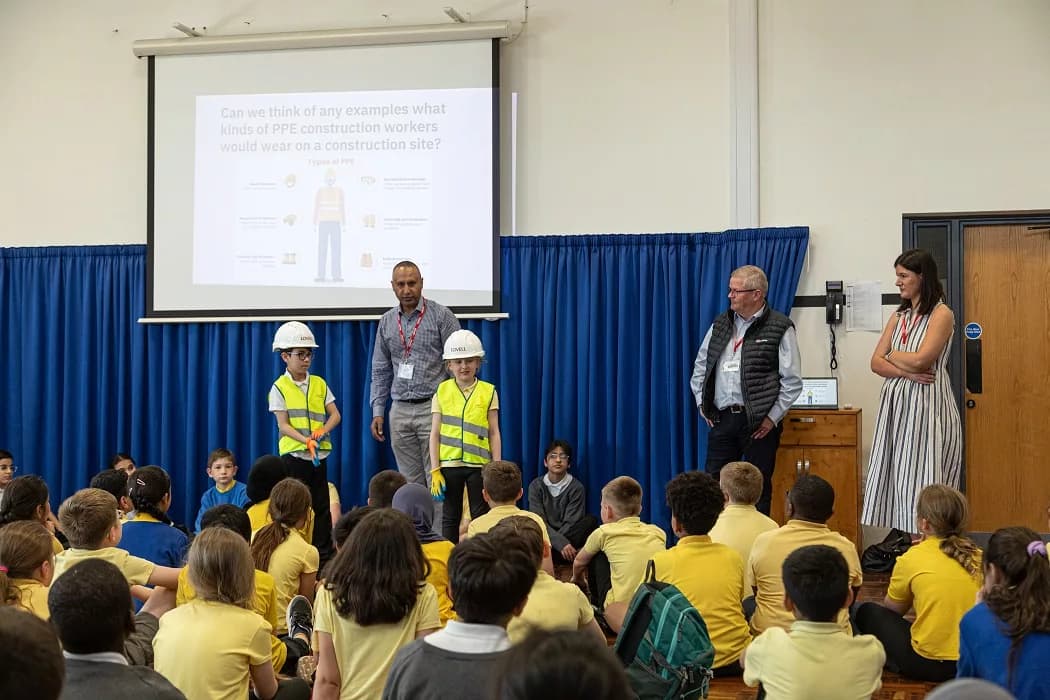 School Pupils Help Shape Site Safety at Benwell Dene Development