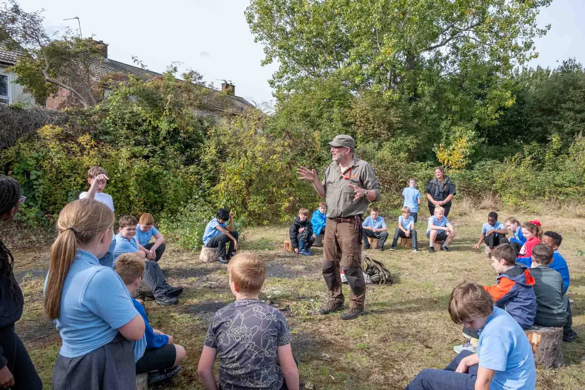 Newcastle Pupils Embrace Outdoor Learning with St Alban’s New Forest School