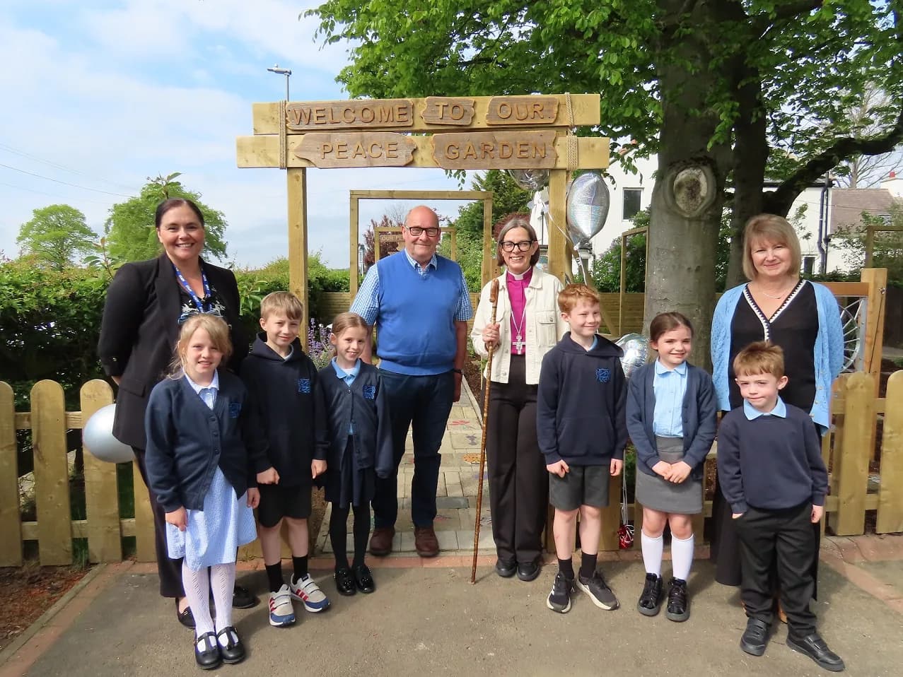 Freemasons Help Fund Inclusive Peace Garden at Tritlington First School